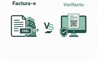 Factura-e vs Verifactu: 5 diferencias que tu negocio de instalaciones debe conocer