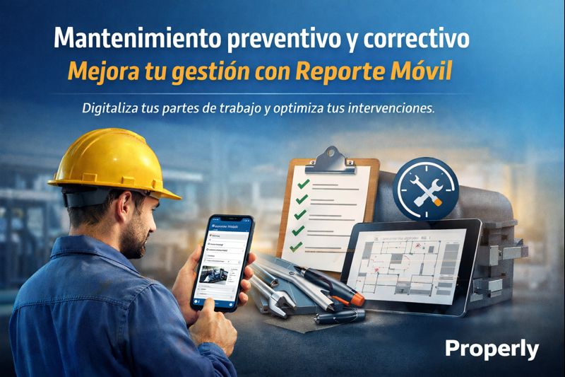 Mantenimiento preventivo y correctivo: cómo Reporte Móvil mejora la gestión en empresas de instalaciones