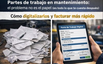 Partes de trabajo en mantenimiento: el problema no es el papel (es todo lo que te cuesta después)