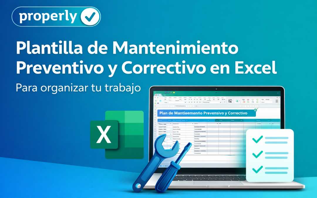 Plantilla de mantenimiento preventivo y correctivo en Excel para organizar tu trabajo